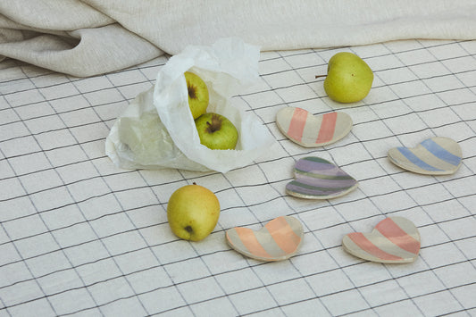 The Isolation Face Scalloped Round Trinket Dish
