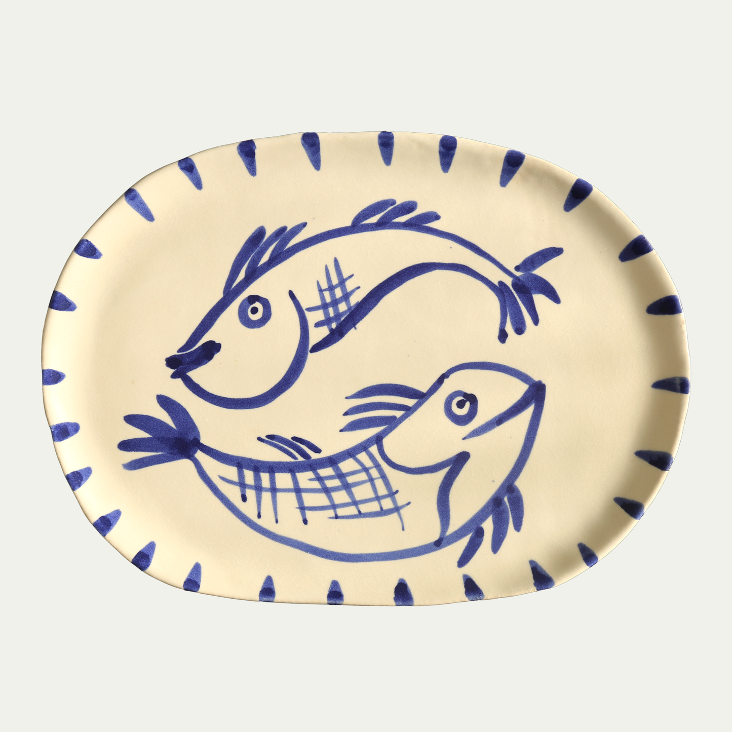 Pisci Oval serving Platter