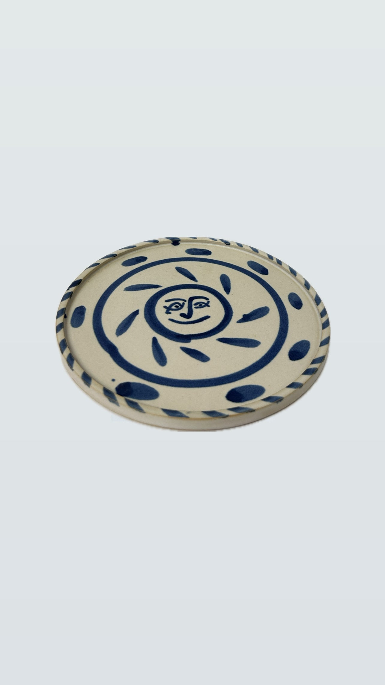 Sciacca Sun Face Plate 19cm