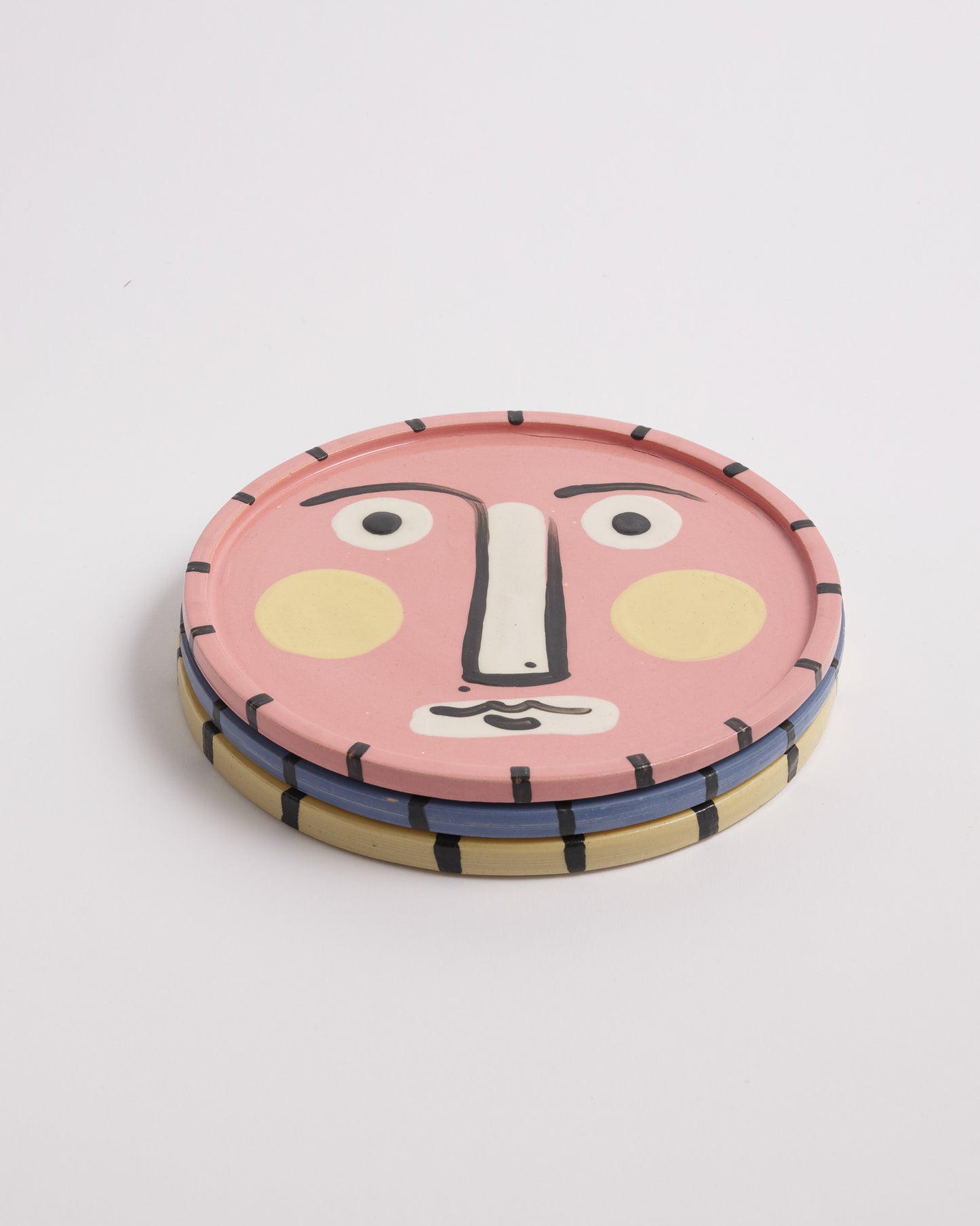 Isolation Face Plate Pink 19cm