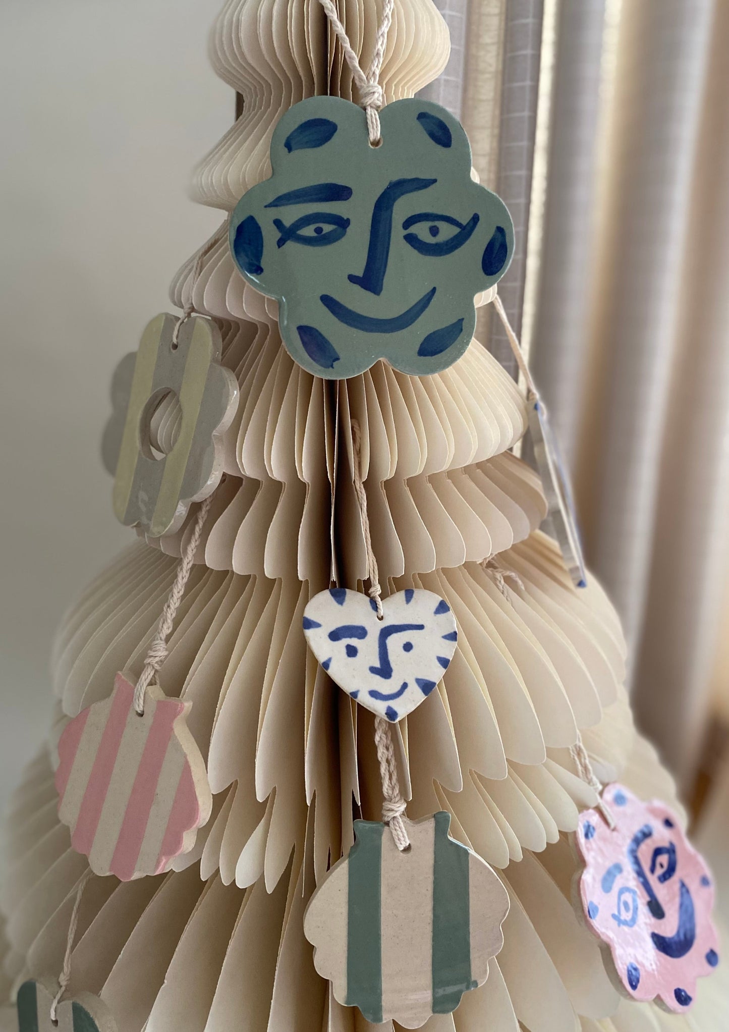 Sciacca Facci Hanging Decoration Green