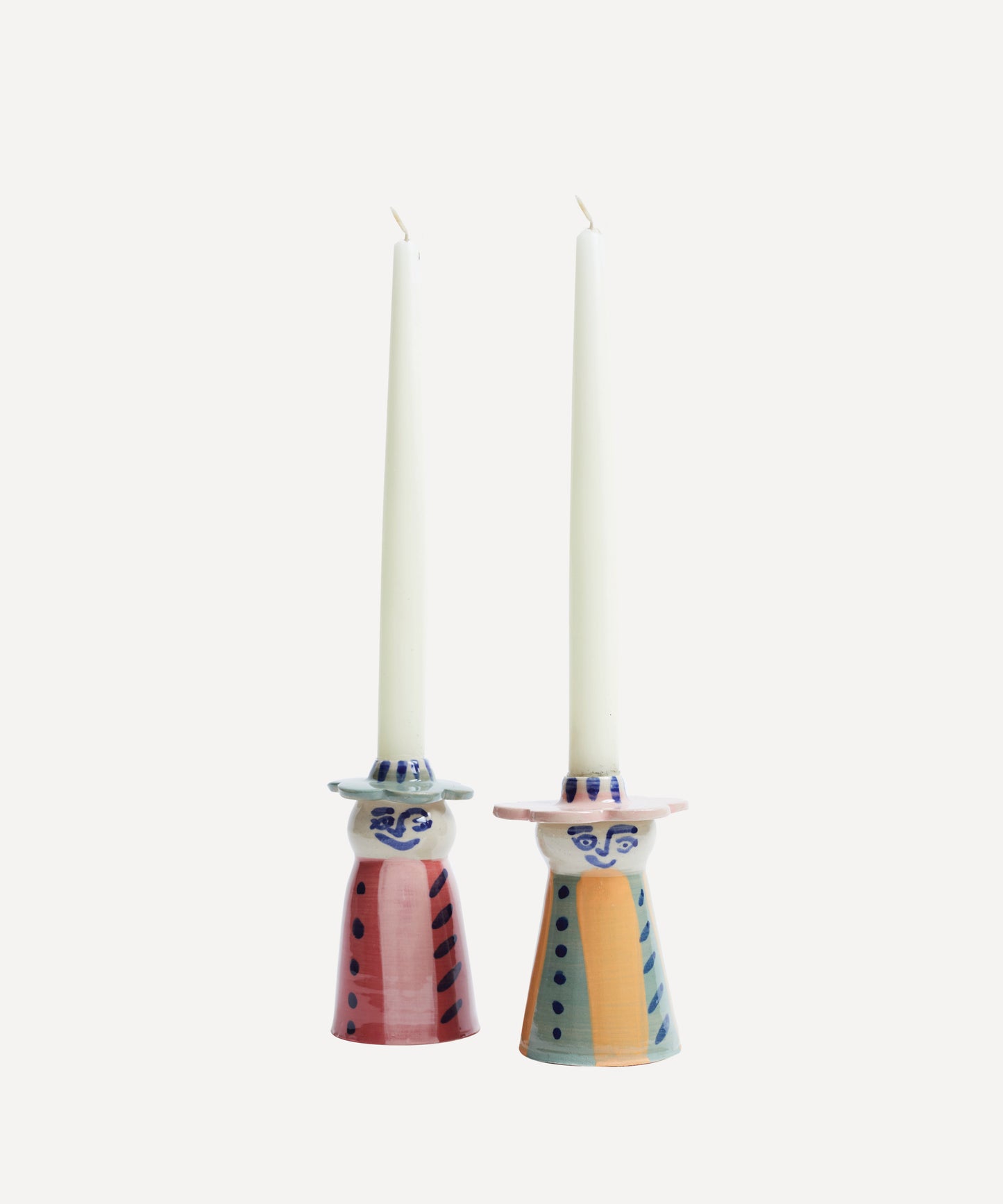 Sciacca Candle Holder Small Pair