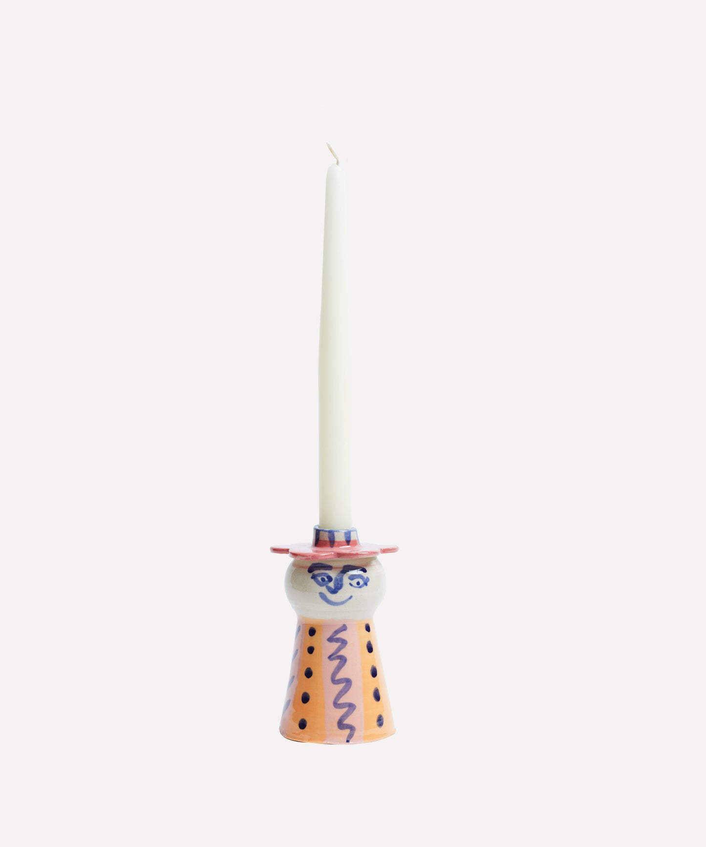 Sciacca Arancia Candle Holder 14cm