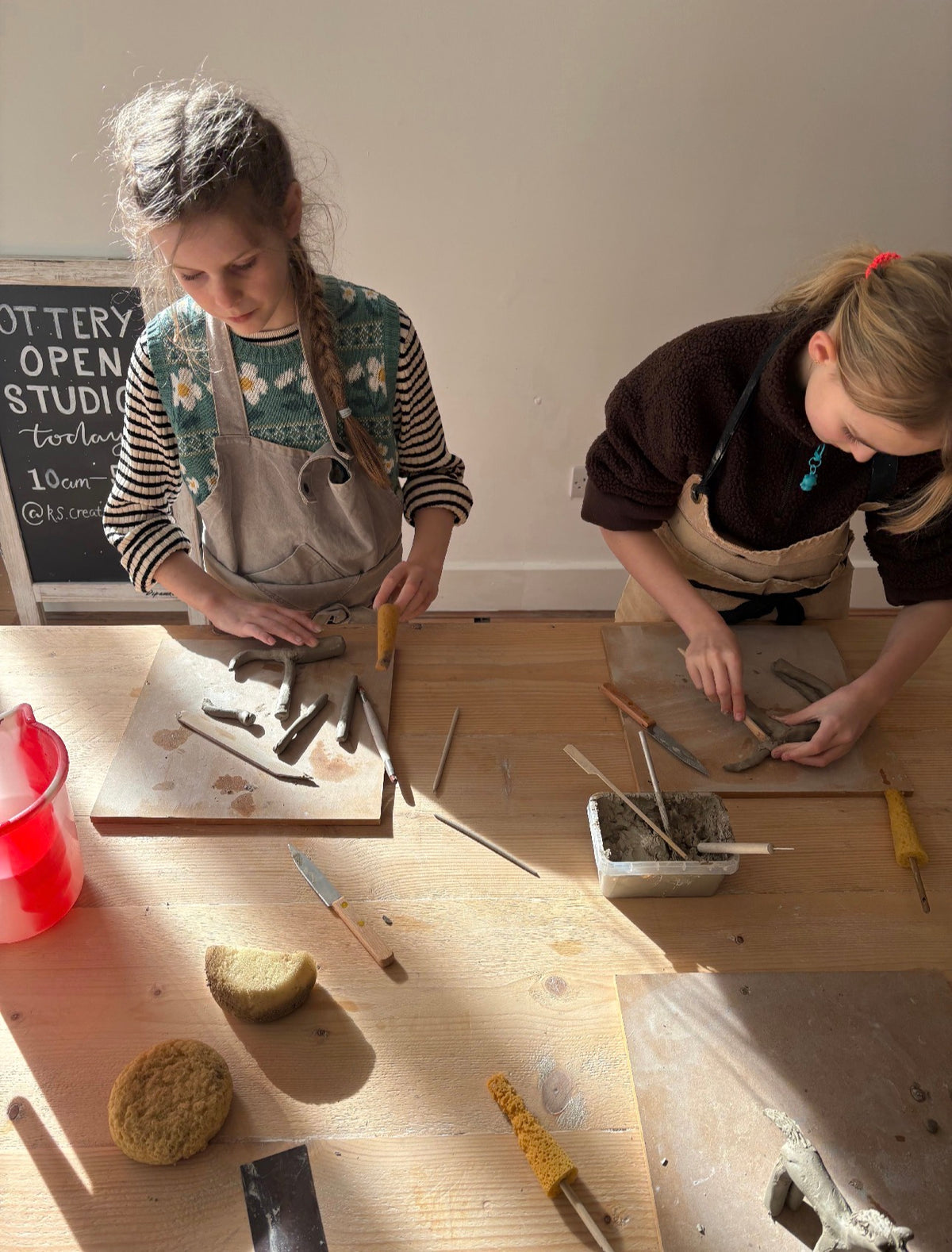 Hand building - Pottery Workshop - 4th October