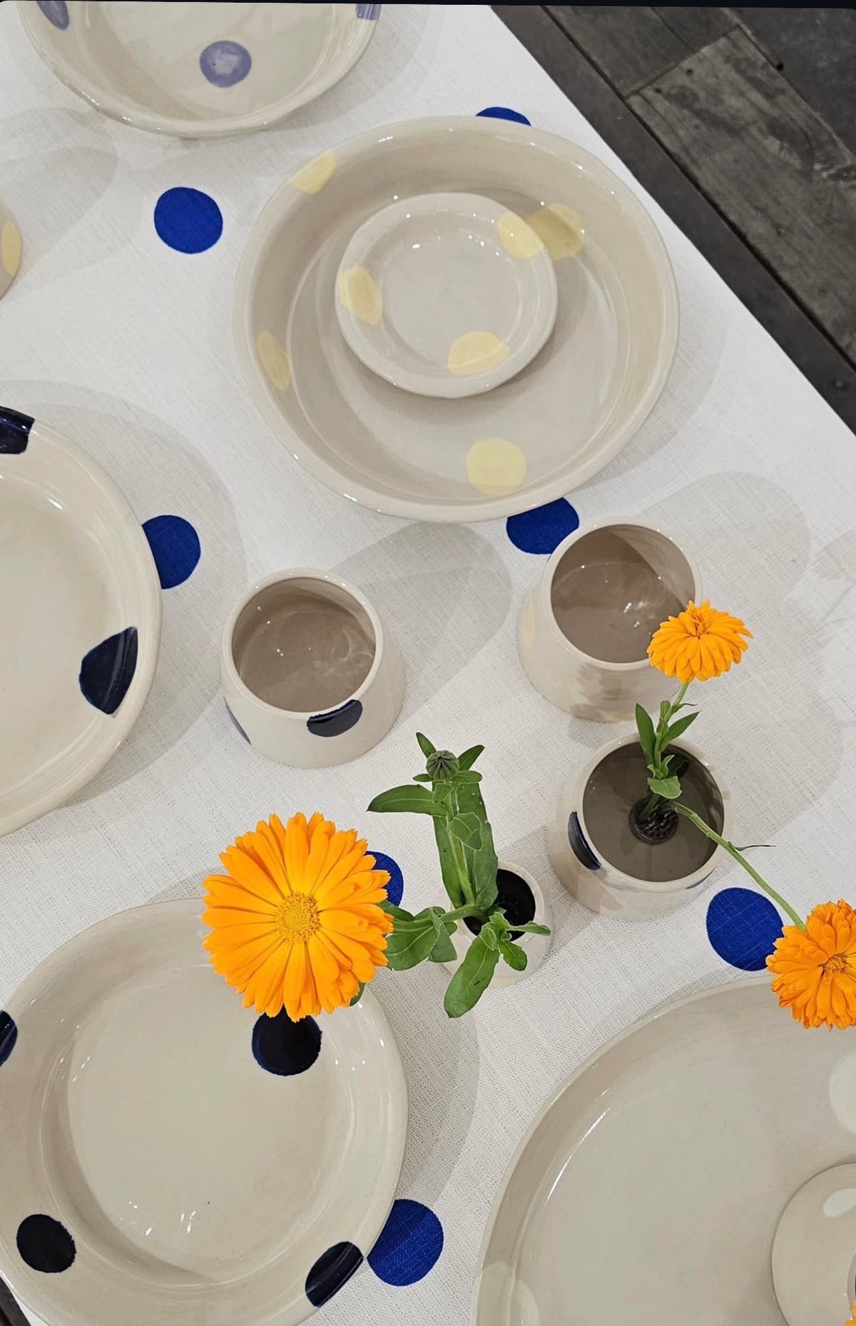 Le Dot Medium Dish in Dijon ( Yellow )