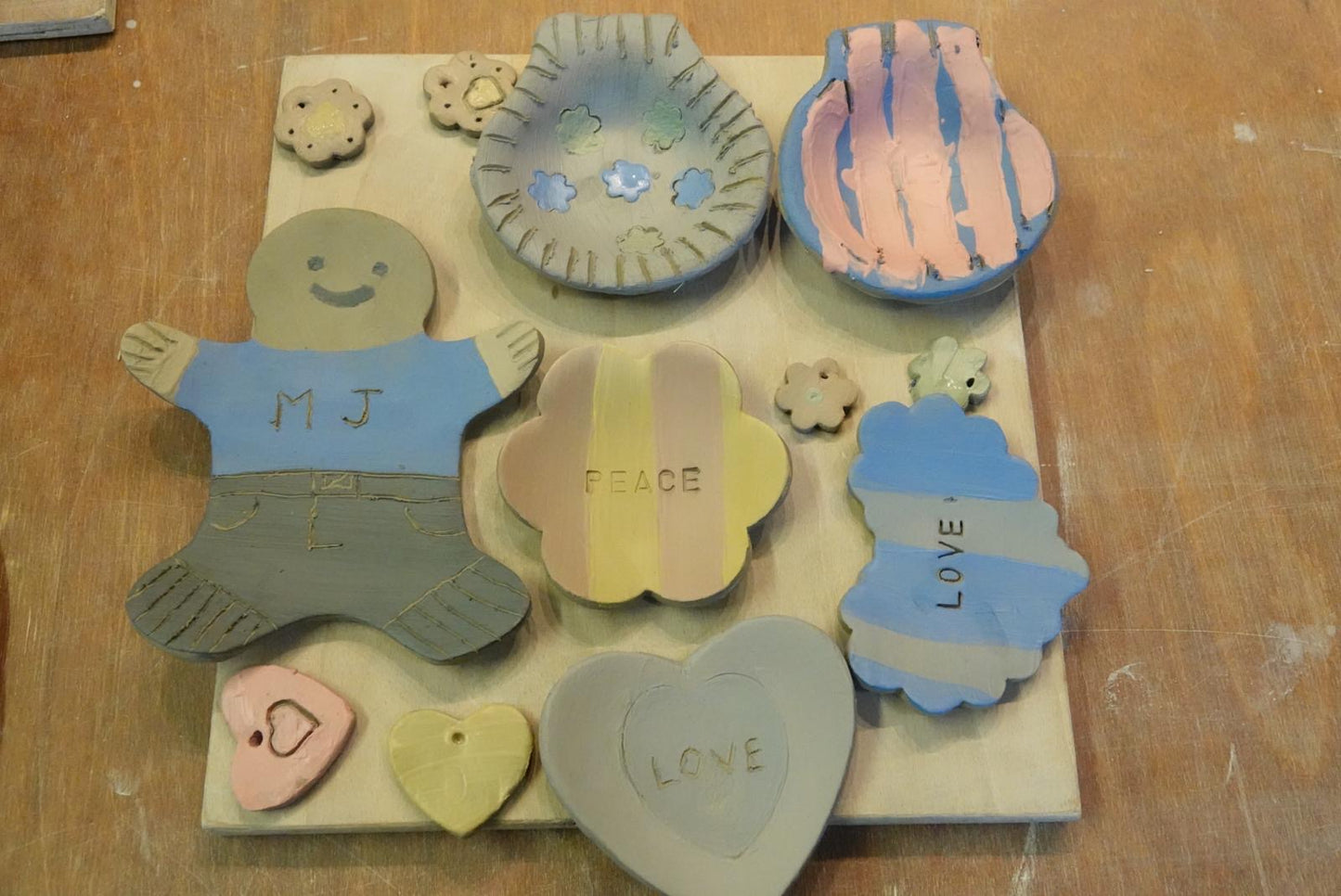 Childrens Hand building - Pottery Workshop - 14th June