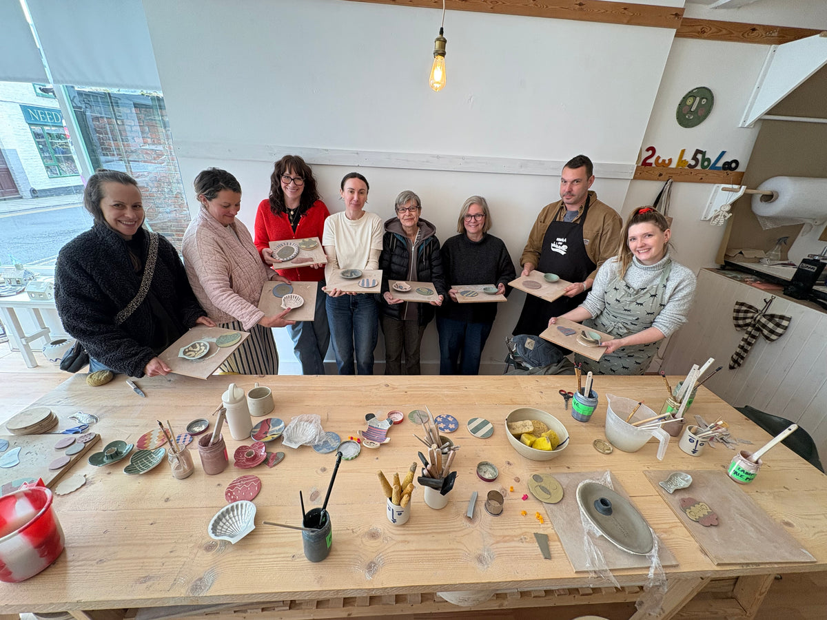Hand building - Pottery Workshop - 4th October