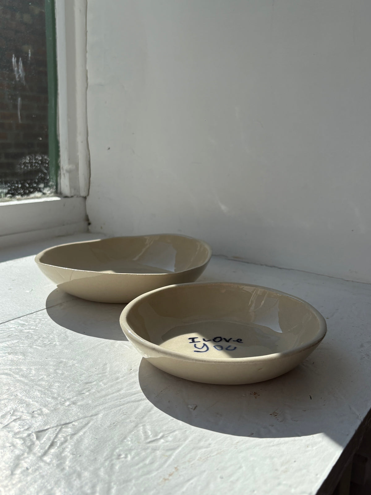 Small Love Note in Clay bowl