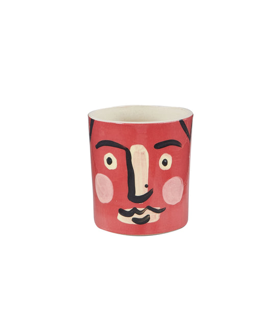 Isolation Face Cup Red