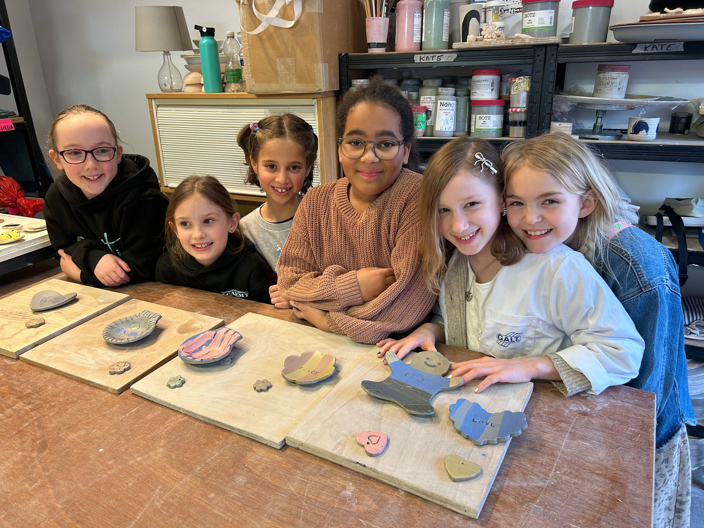 Childrens Hand building - Pottery Workshop - 14th June