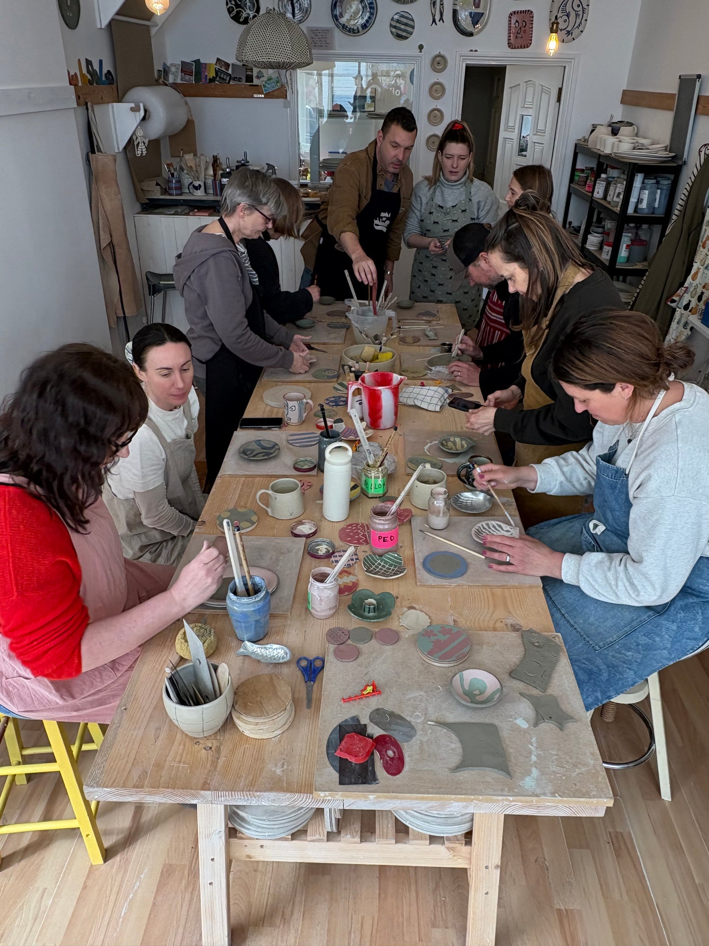 Hand building - Pottery Workshop - 25th July