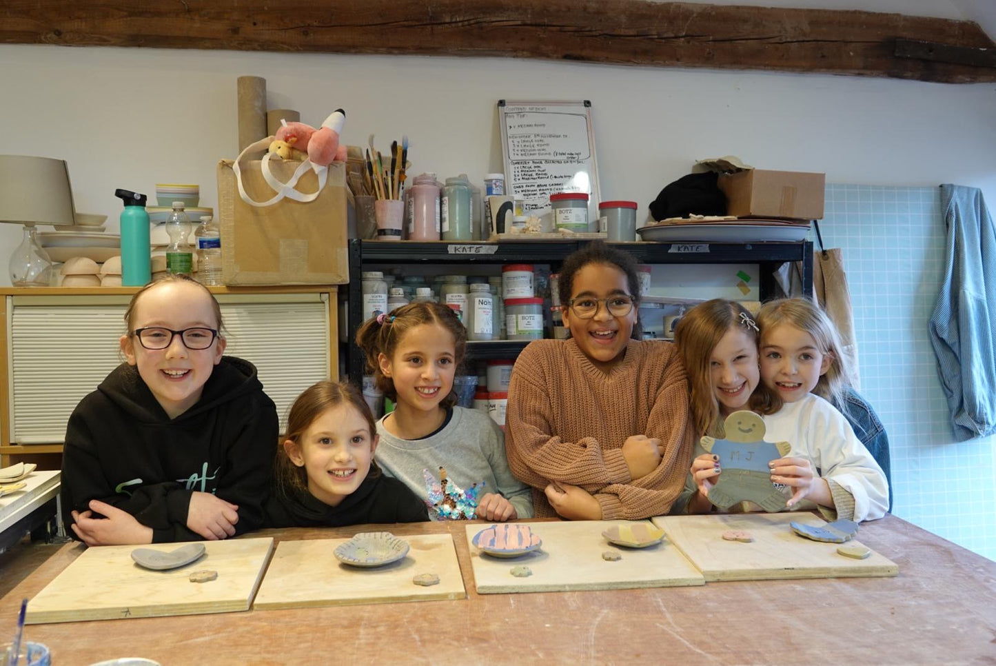 Childrens Hand building - Pottery Workshop - 14th June