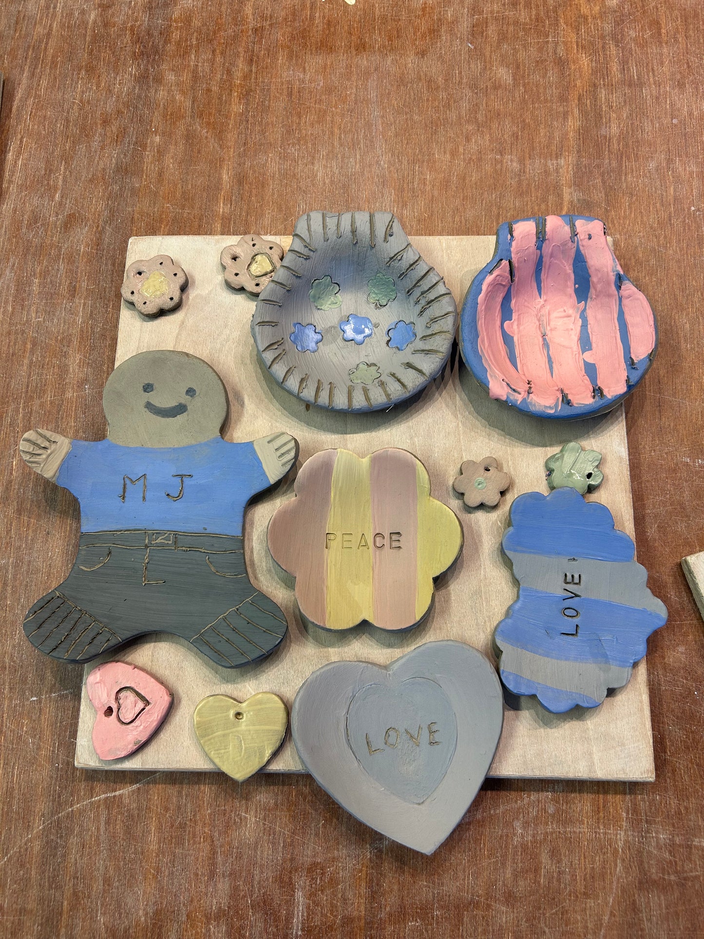 Childrens Hand building - Pottery Workshop - 14th June