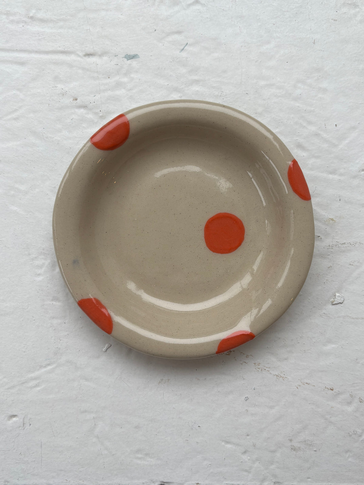 Le Dot Catchall Tray in Marigold ( Orange )