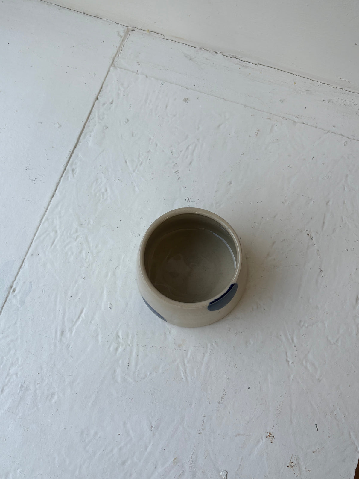 Le Dot Handleless Cup in Gertain ( Blue )