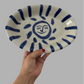 Sciacca Sun Face Oval Serving dish