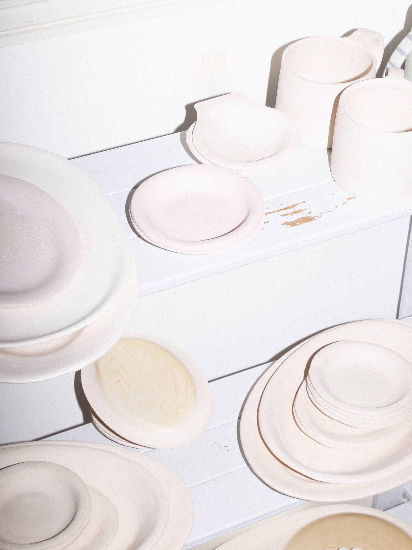 Love notes in Clay - Medium Oval platter