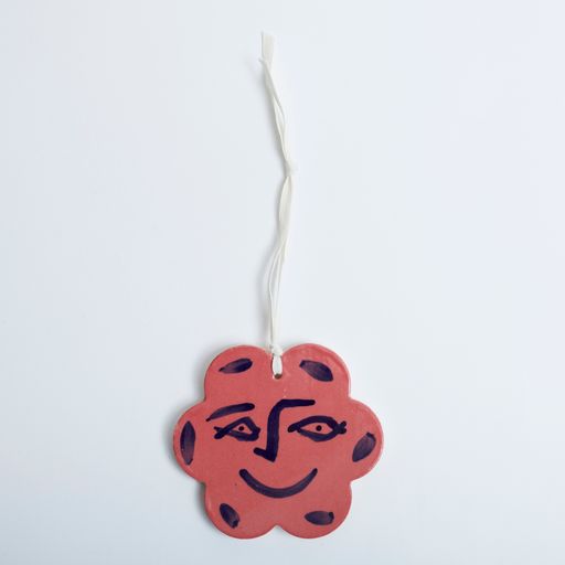 Sciacca Facci Hanging Decoration Red